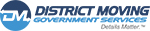 District Moving Companies Logo Government