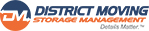 District Moving Companies Logo Storage