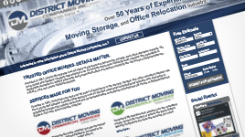 District Moving Companies Website 2